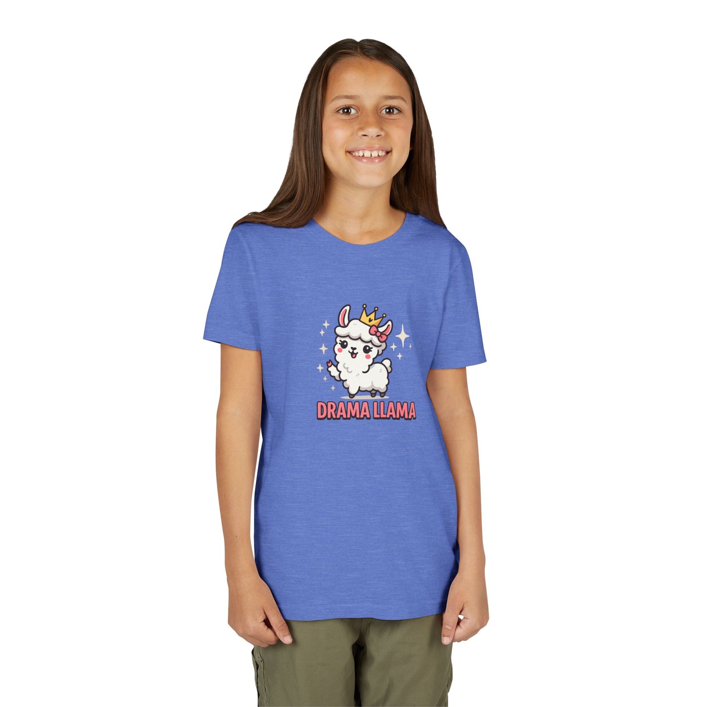 Kids Tee Llama Drama Short Sleeve Youth Tee
