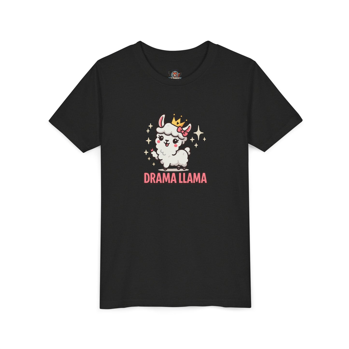 Kids Tee Llama Drama Short Sleeve Youth Tee