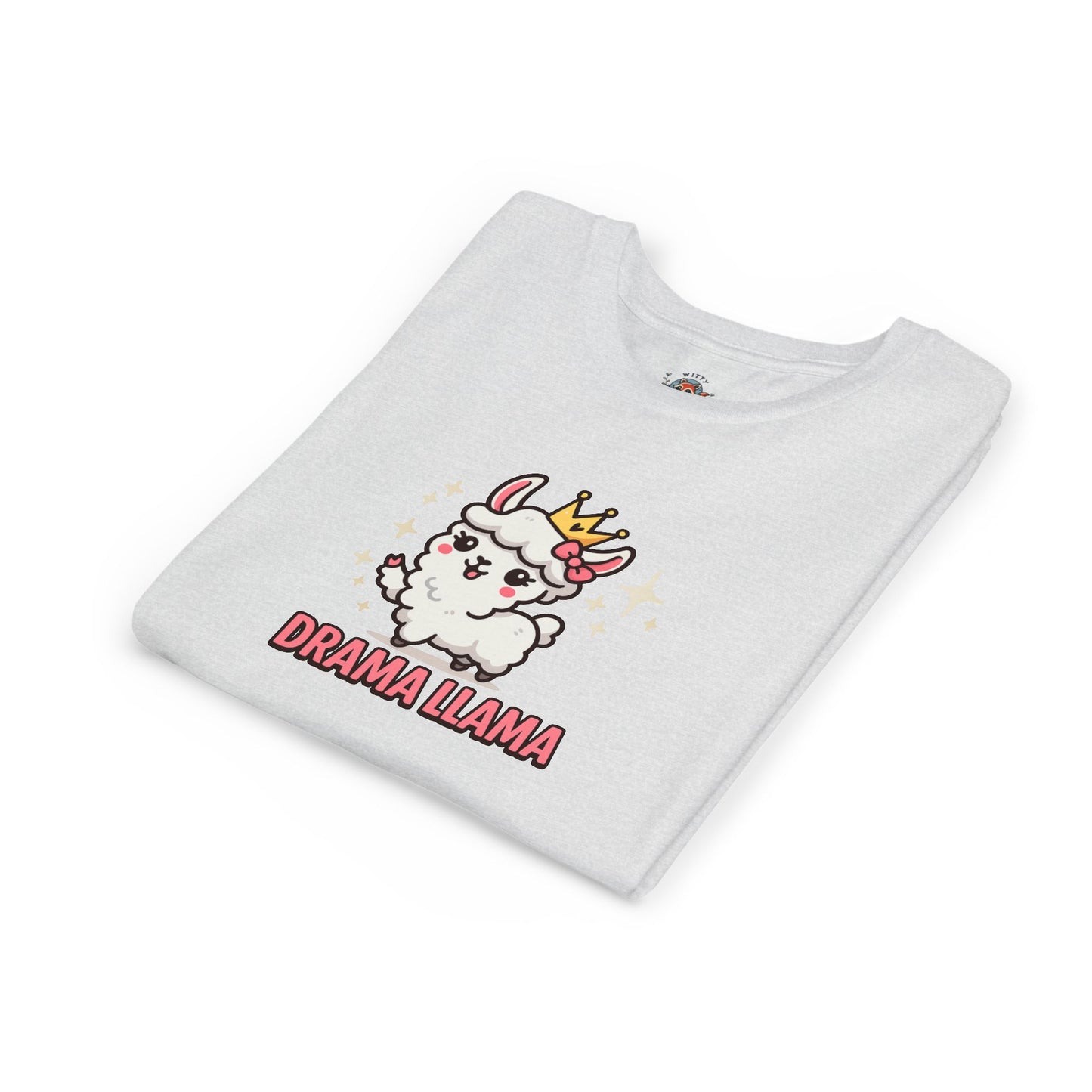 Kids Tee Llama Drama Short Sleeve Youth Tee
