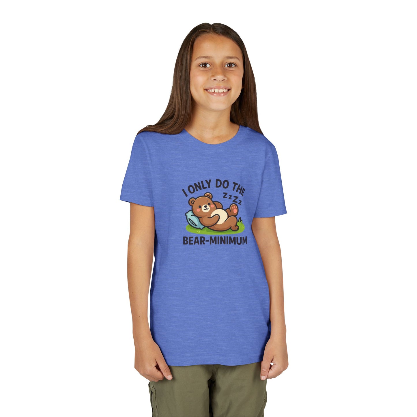 I Only Do The Bear-Minimum Youth Short Sleeve Tee