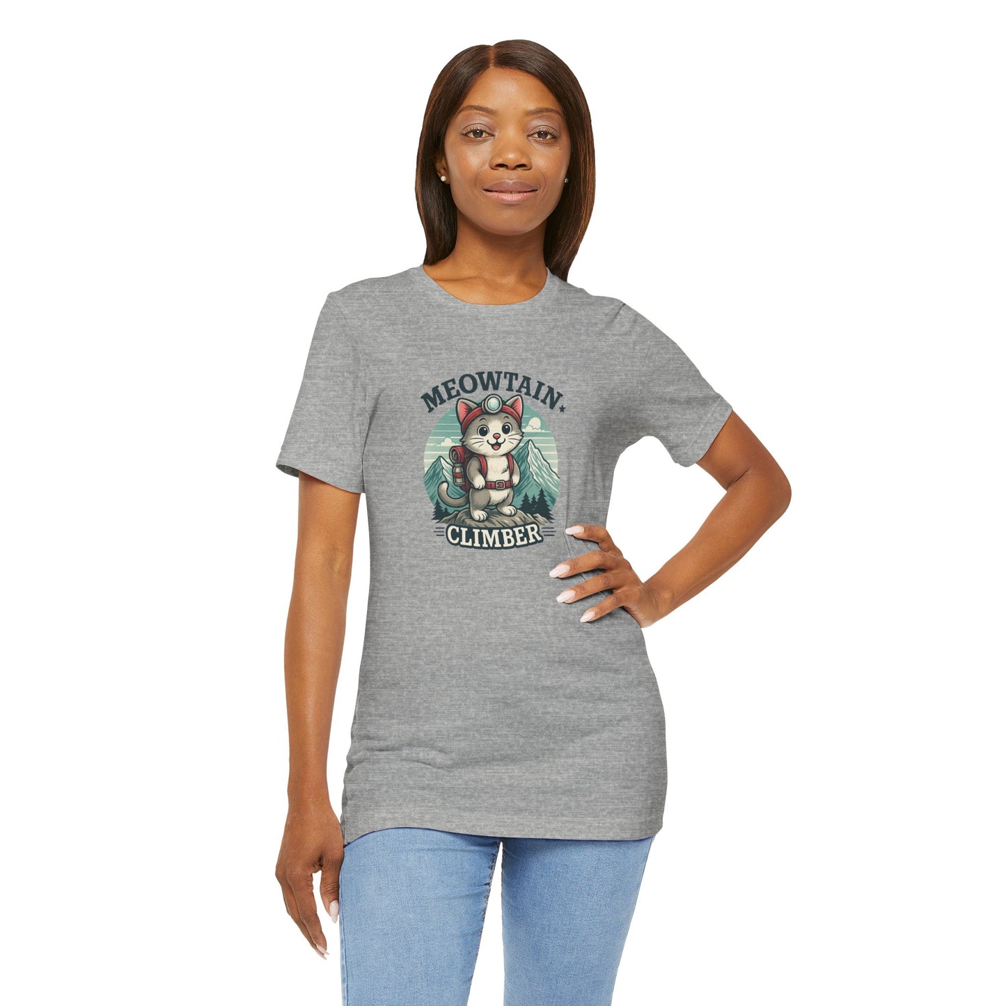 Meowtain Climber - Unisex Tee