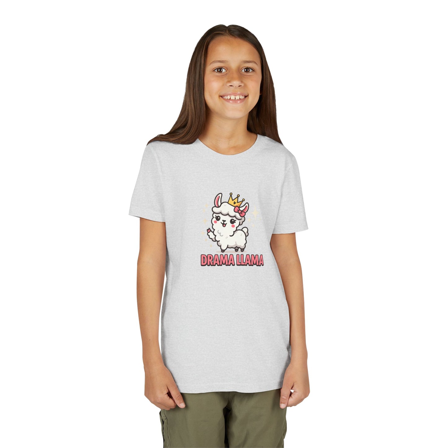 Kids Tee Llama Drama Short Sleeve Youth Tee