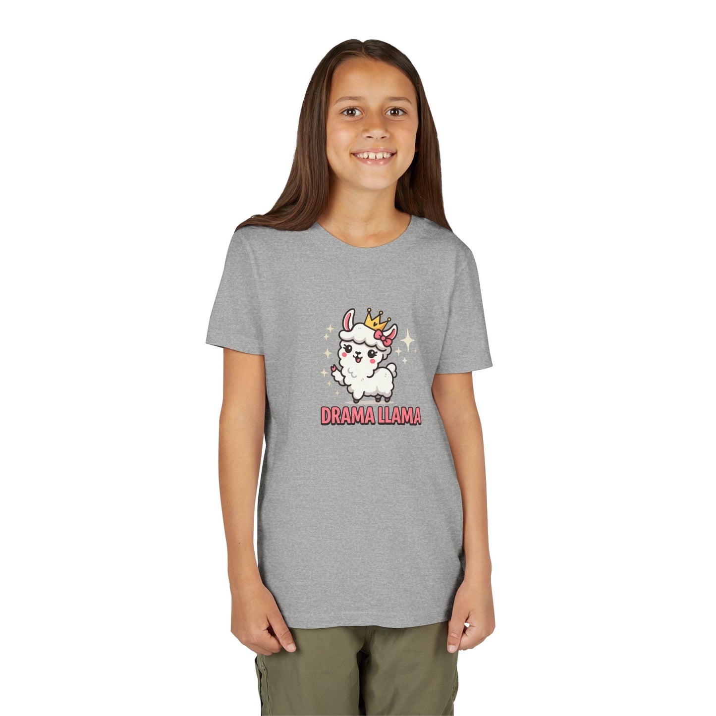 Kids Tee Llama Drama Short Sleeve Youth Tee