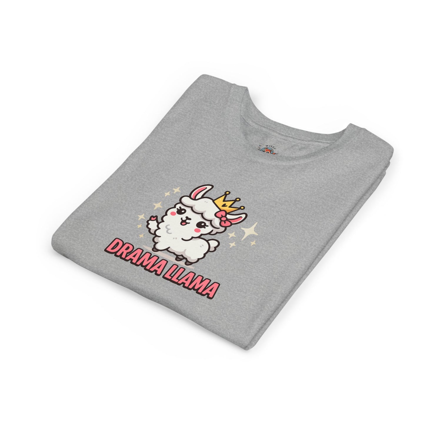 Kids Tee Llama Drama Short Sleeve Youth Tee