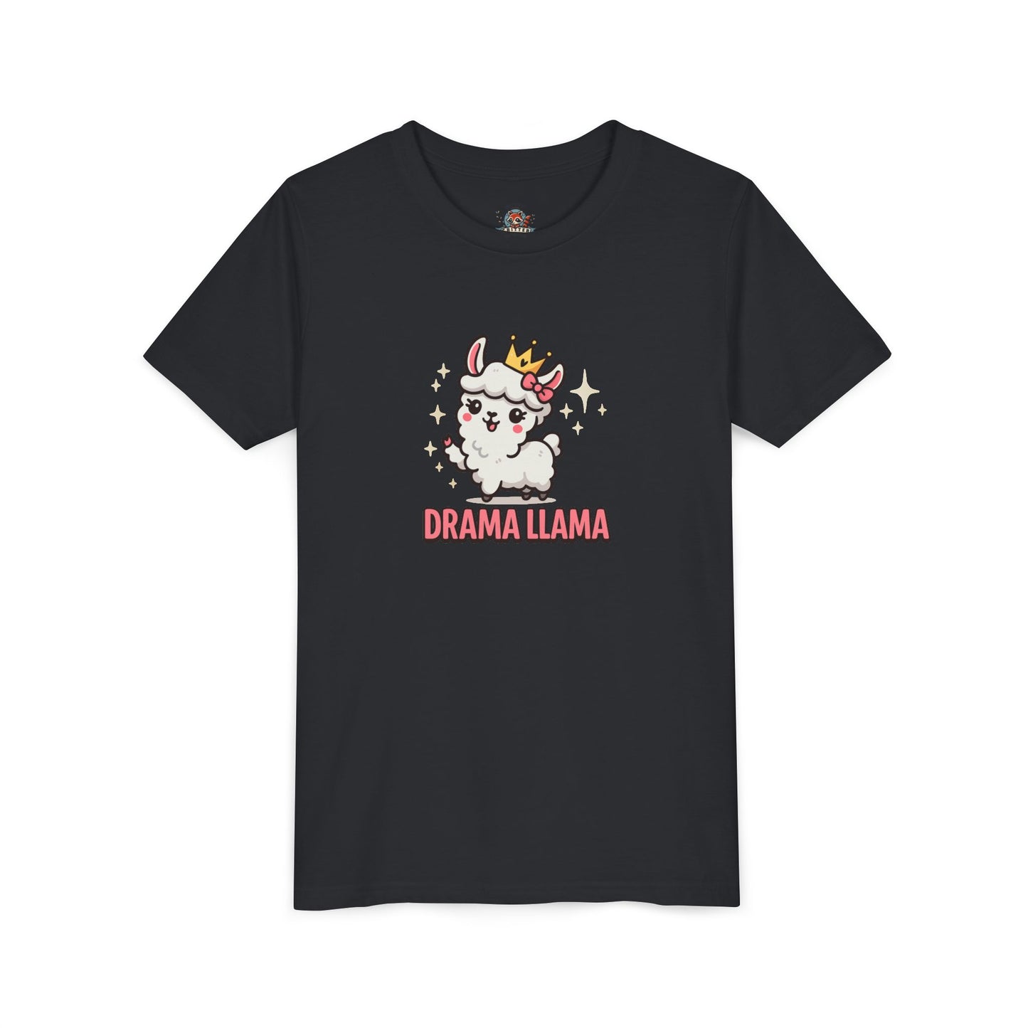 Kids Tee Llama Drama Short Sleeve Youth Tee