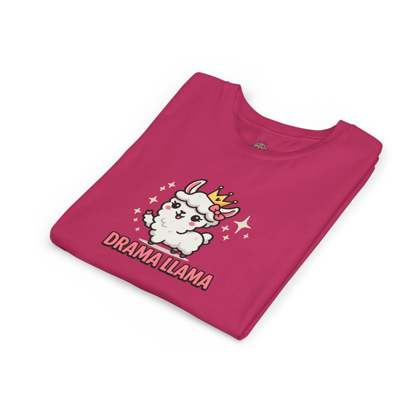 Kids Tee Llama Drama Short Sleeve Youth Tee