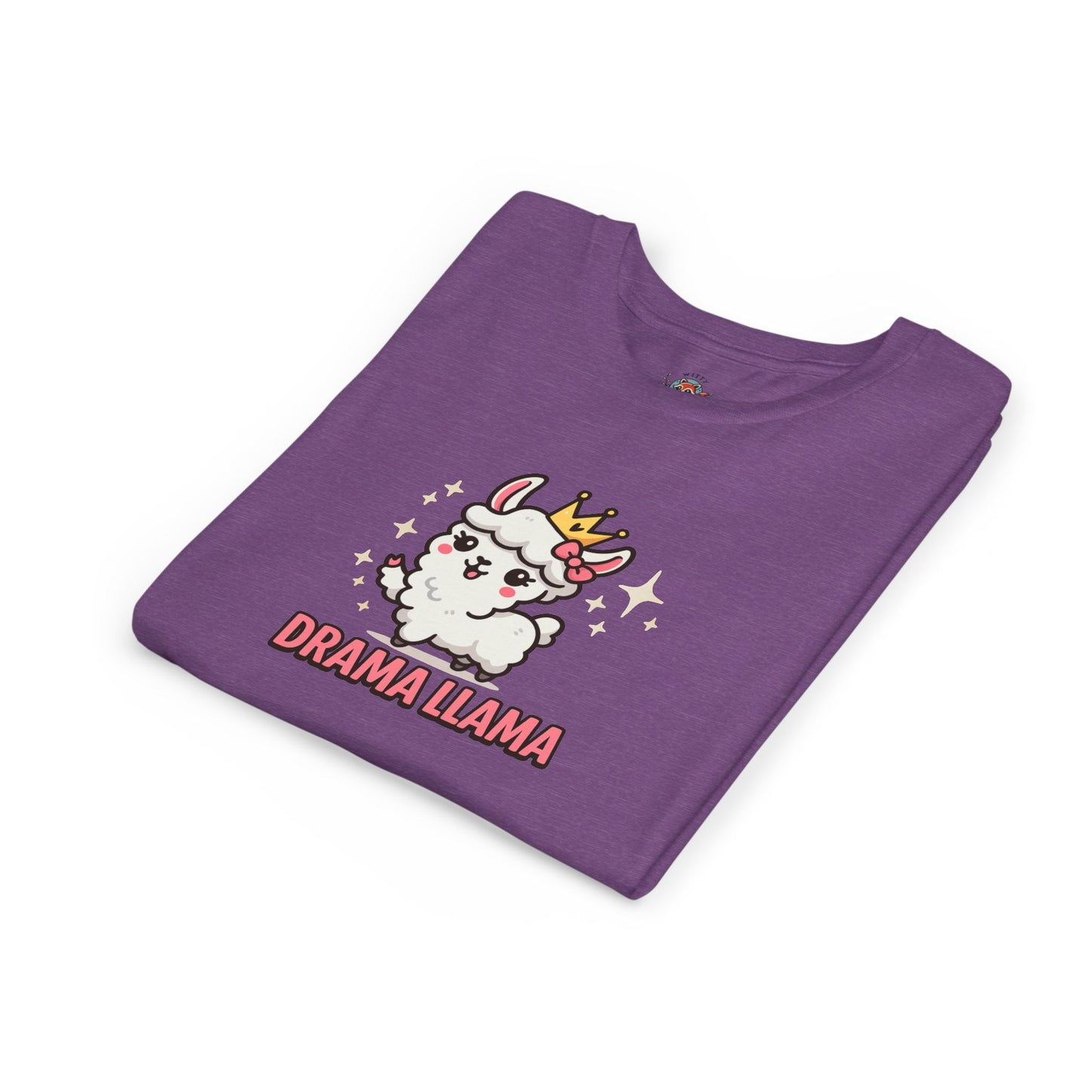 Kids Tee Llama Drama Short Sleeve Youth Tee
