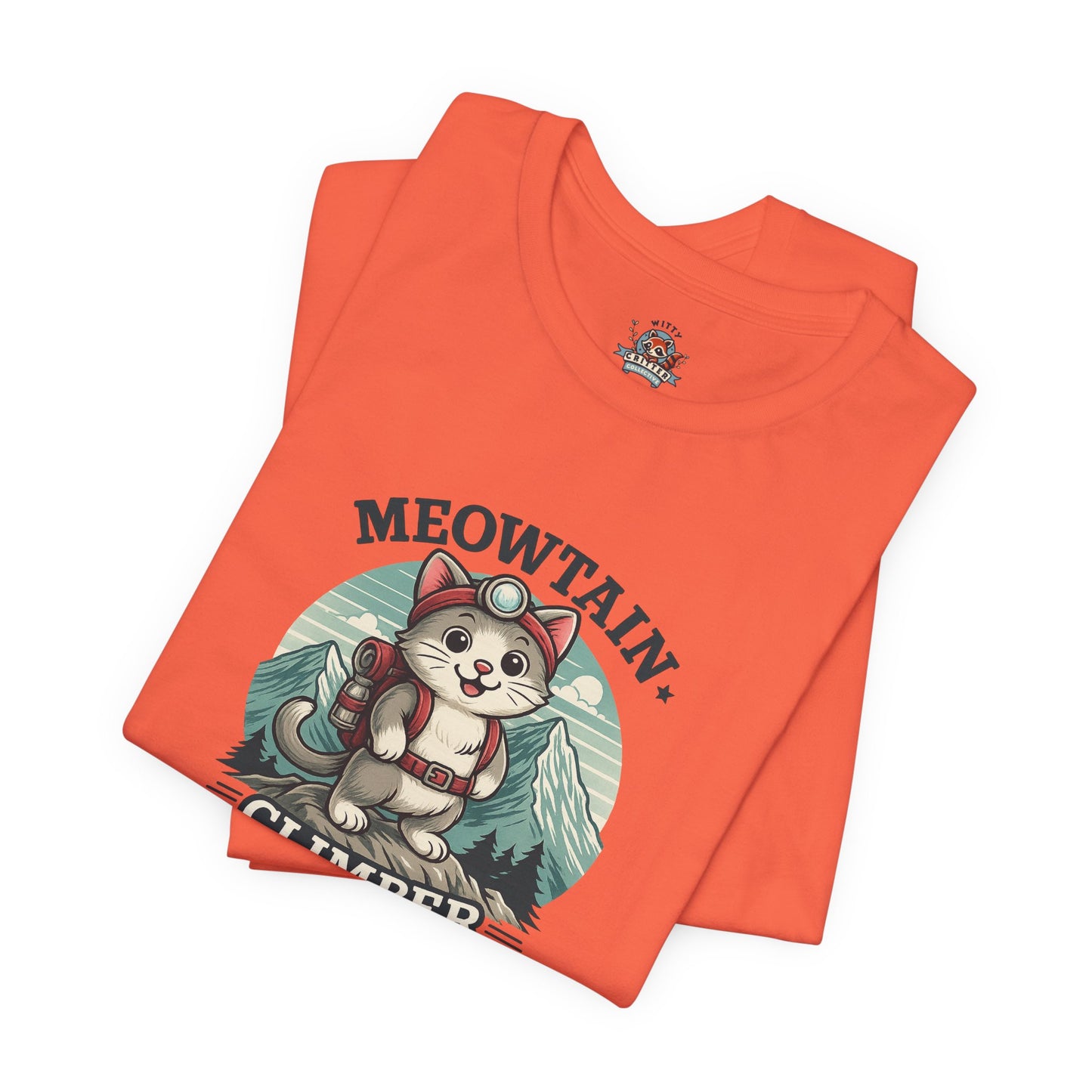 Meowtain Climber - Unisex Tee