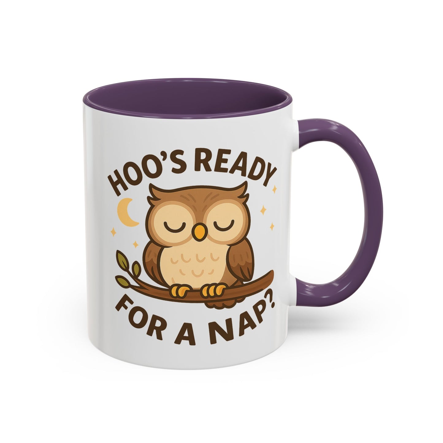 Hoo's Ready for a Nap? Ceramic Mug (11oz, 15oz)