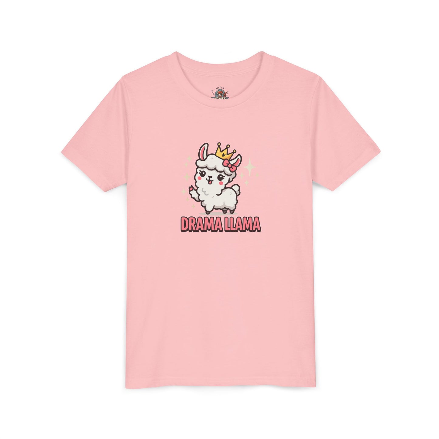 Kids Tee Llama Drama Short Sleeve Youth Tee