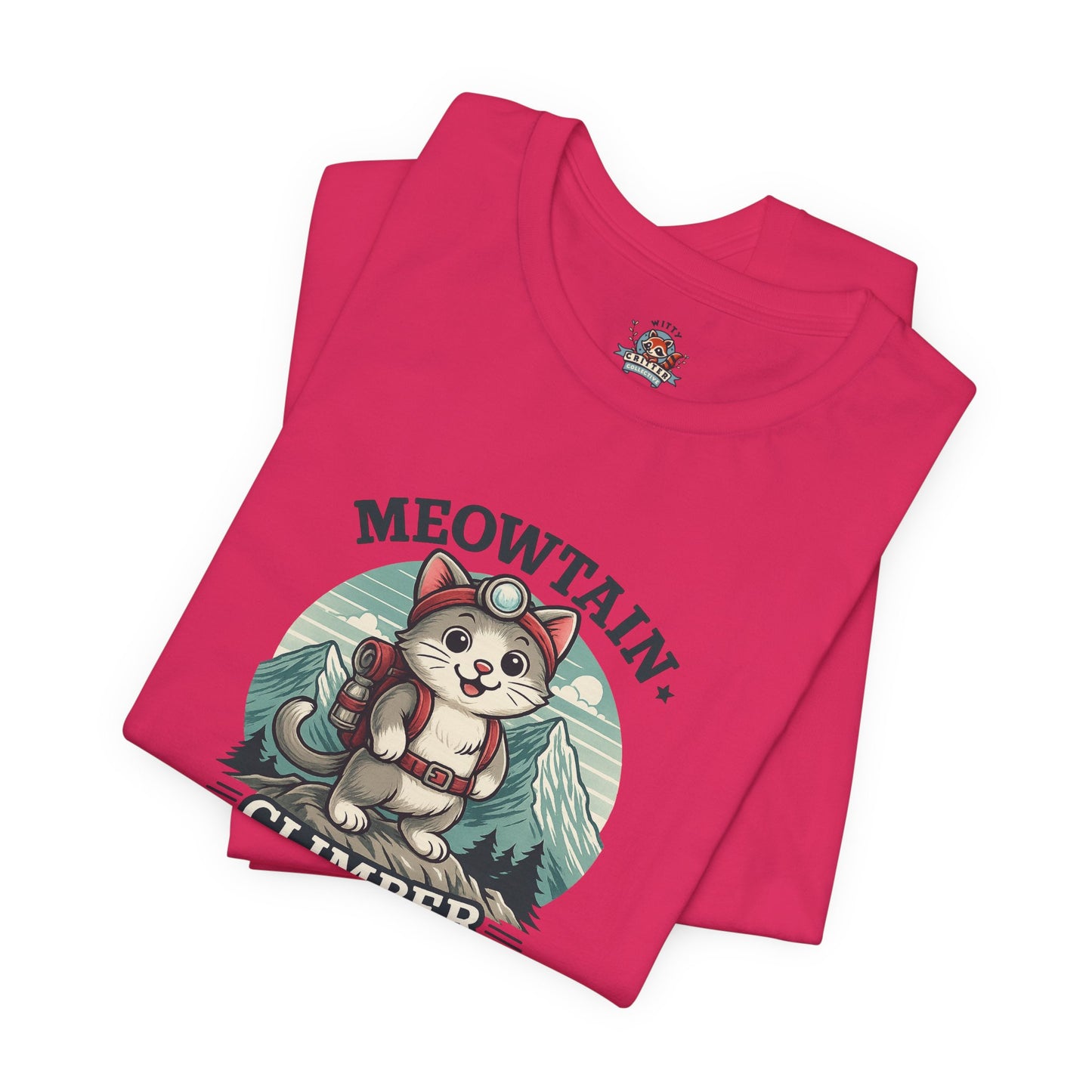 Meowtain Climber - Unisex Tee