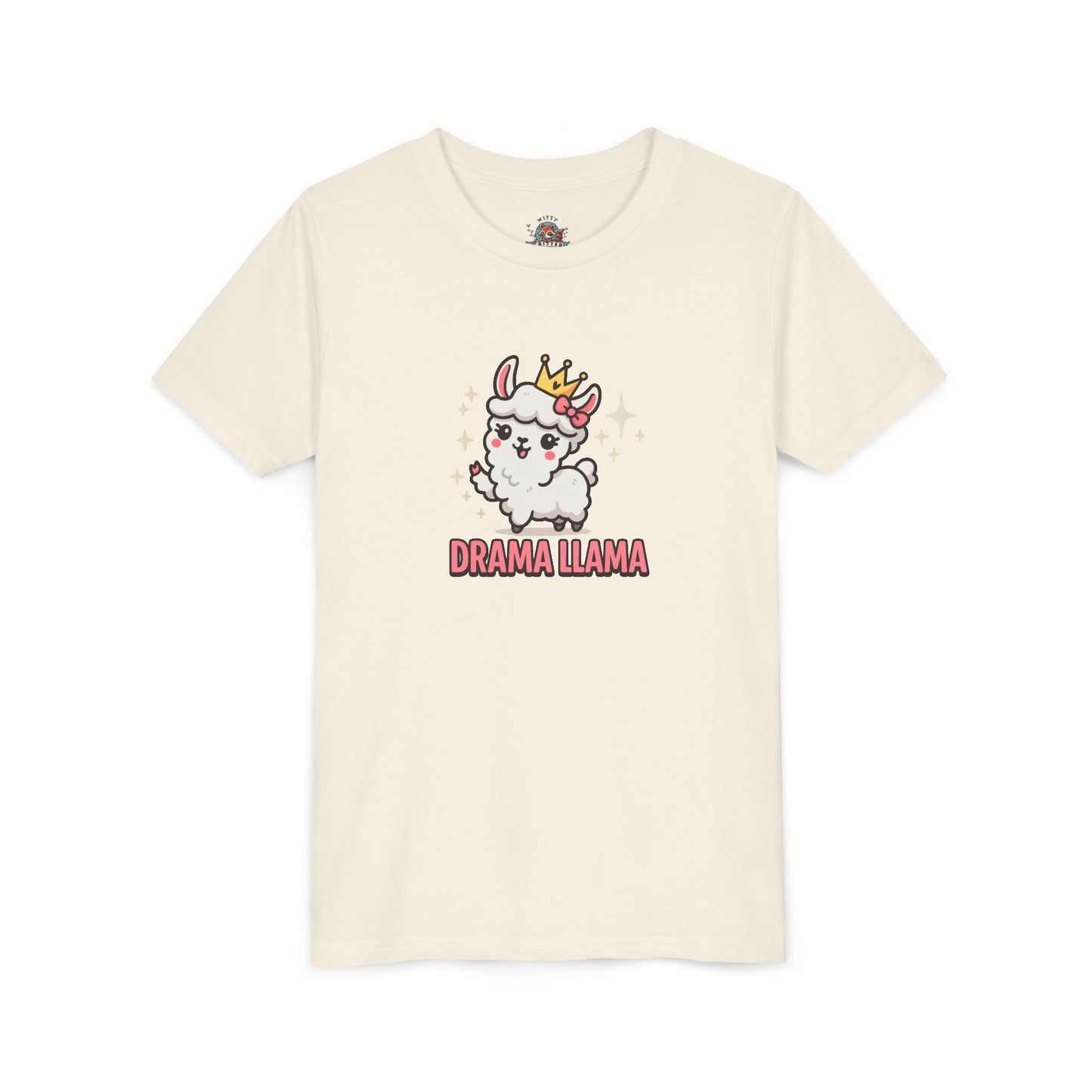 Kids Tee Llama Drama Short Sleeve Youth Tee