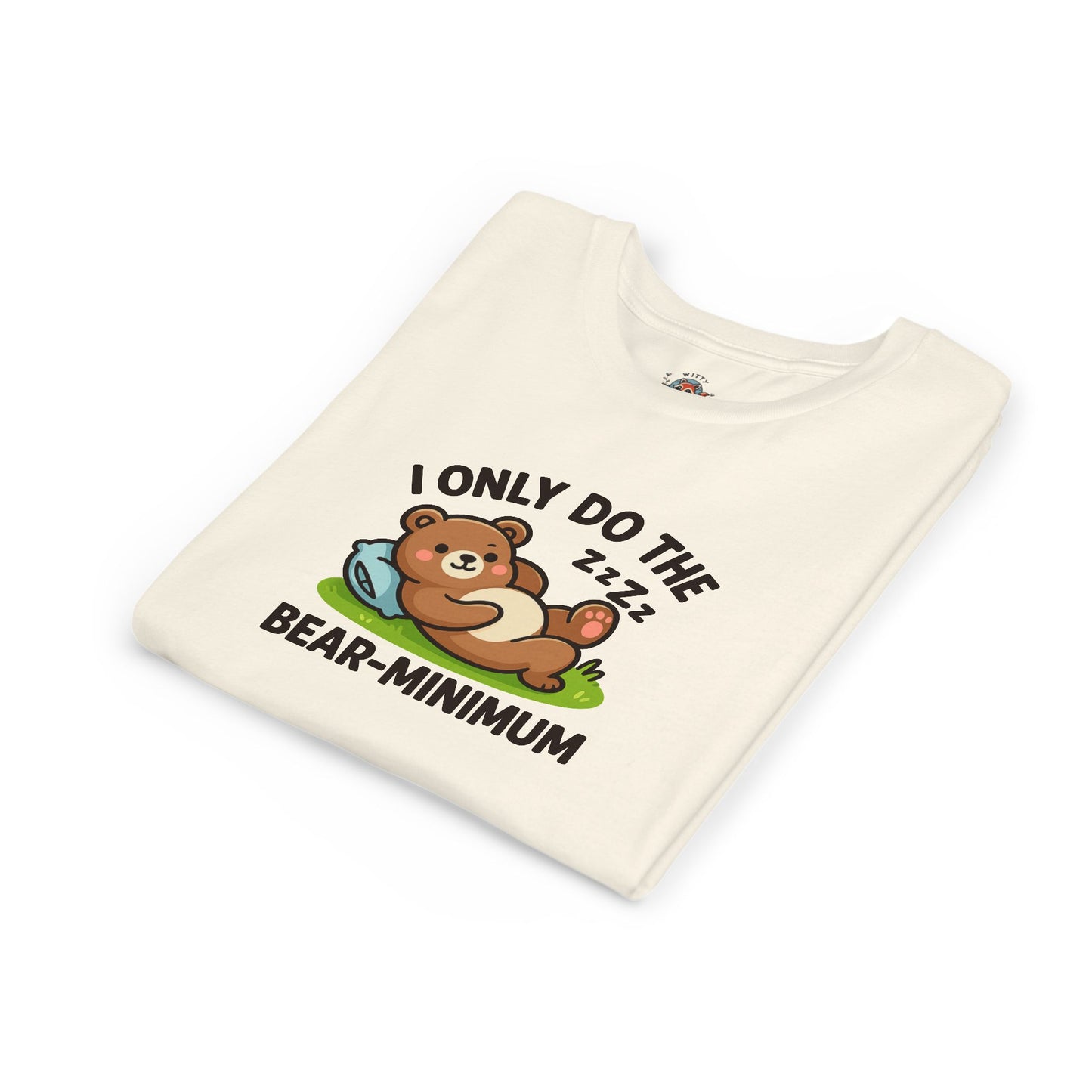 I Only Do The Bear-Minimum Youth Short Sleeve Tee