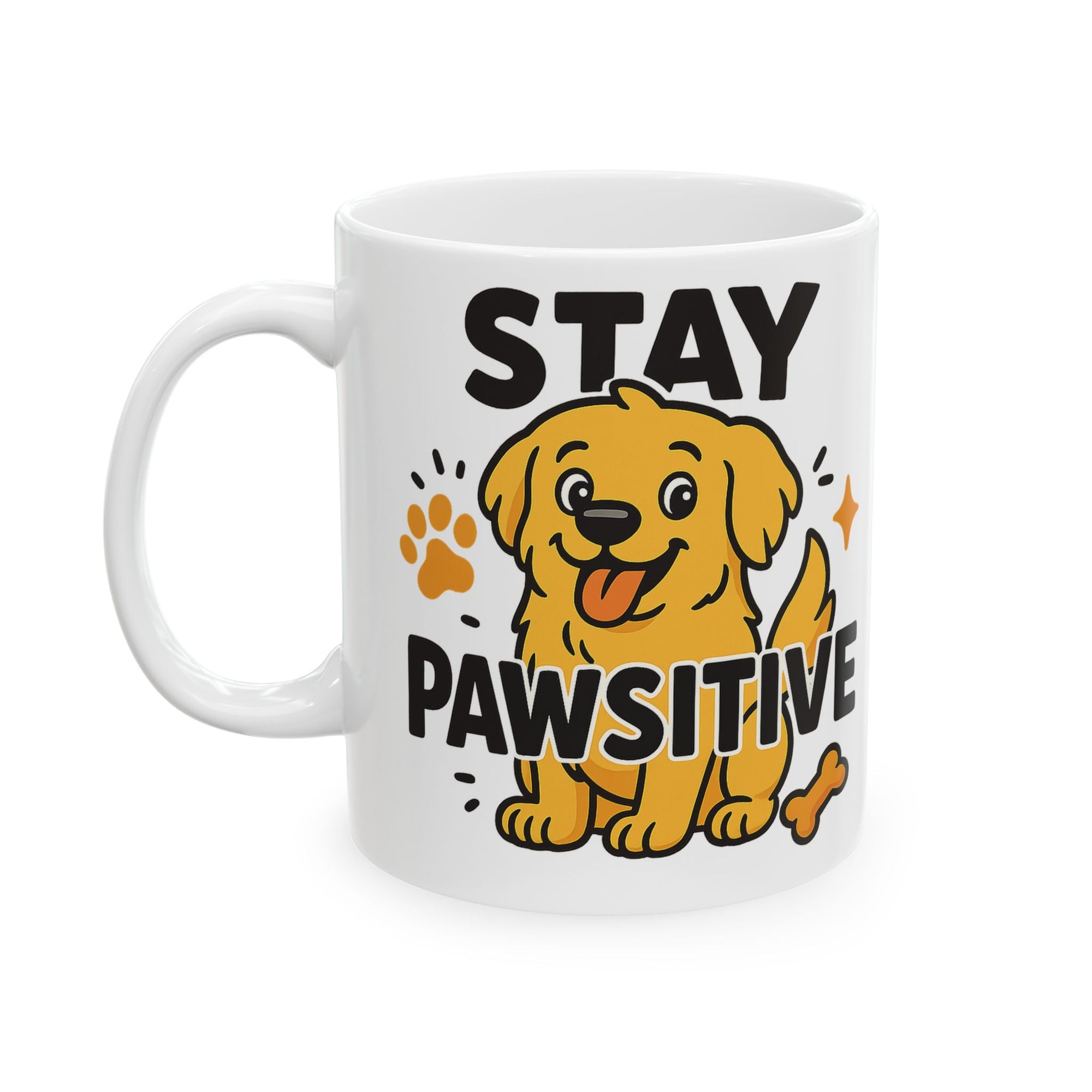 Stay Pawsitive Mug