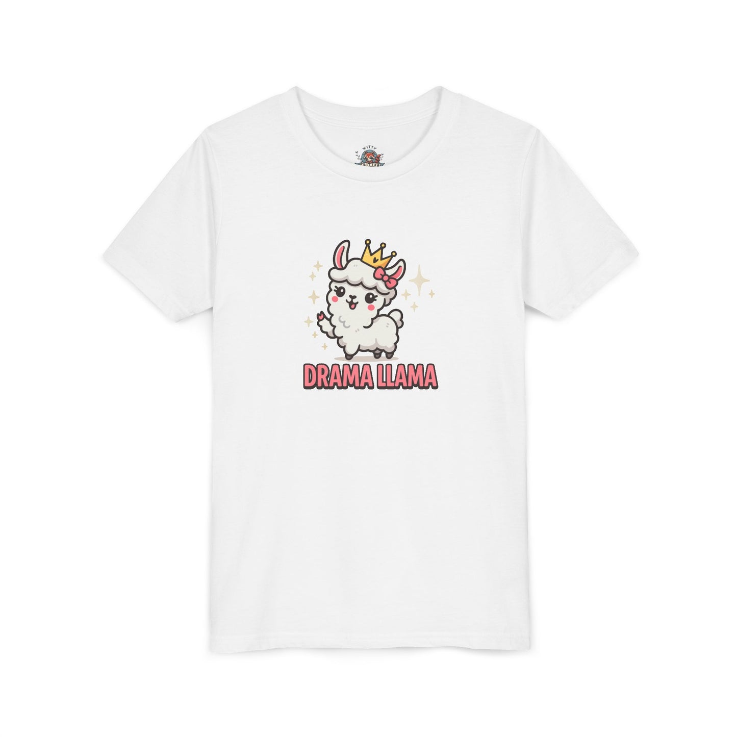 Kids Tee Llama Drama Short Sleeve Youth Tee