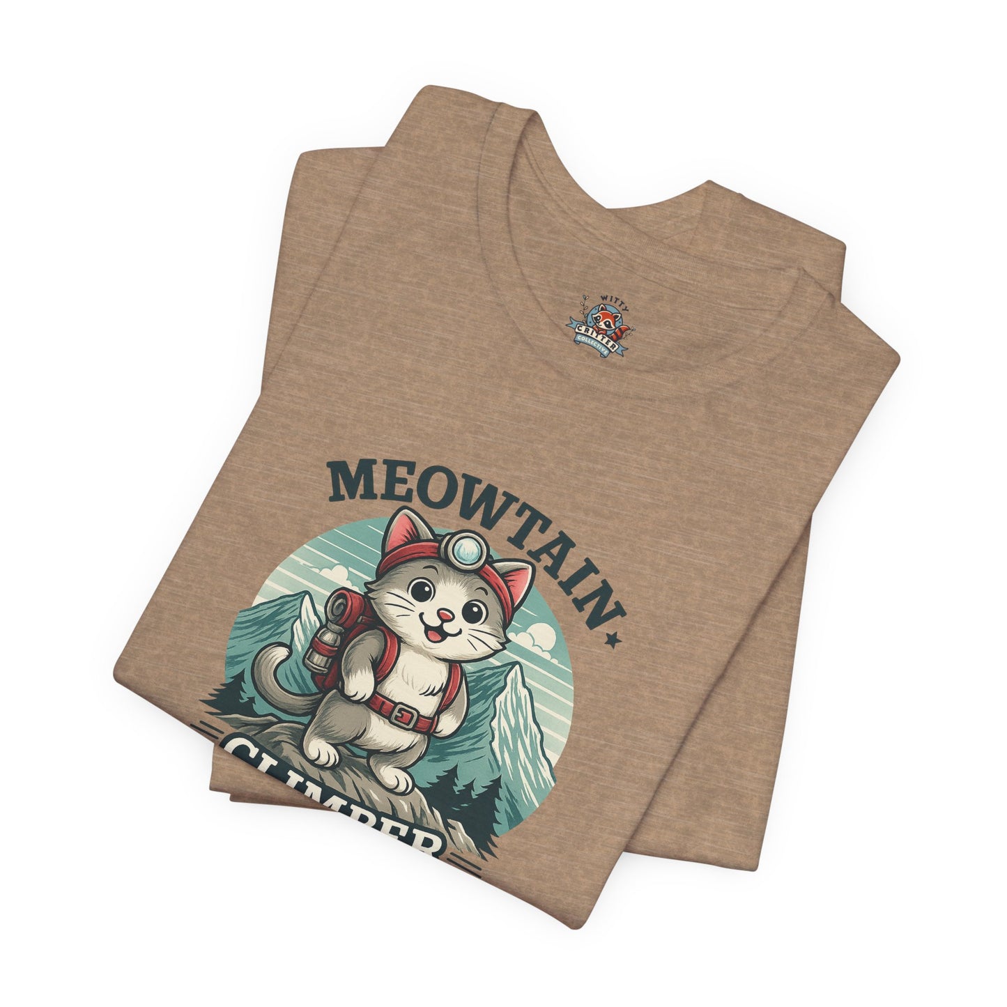 Meowtain Climber - Unisex Tee