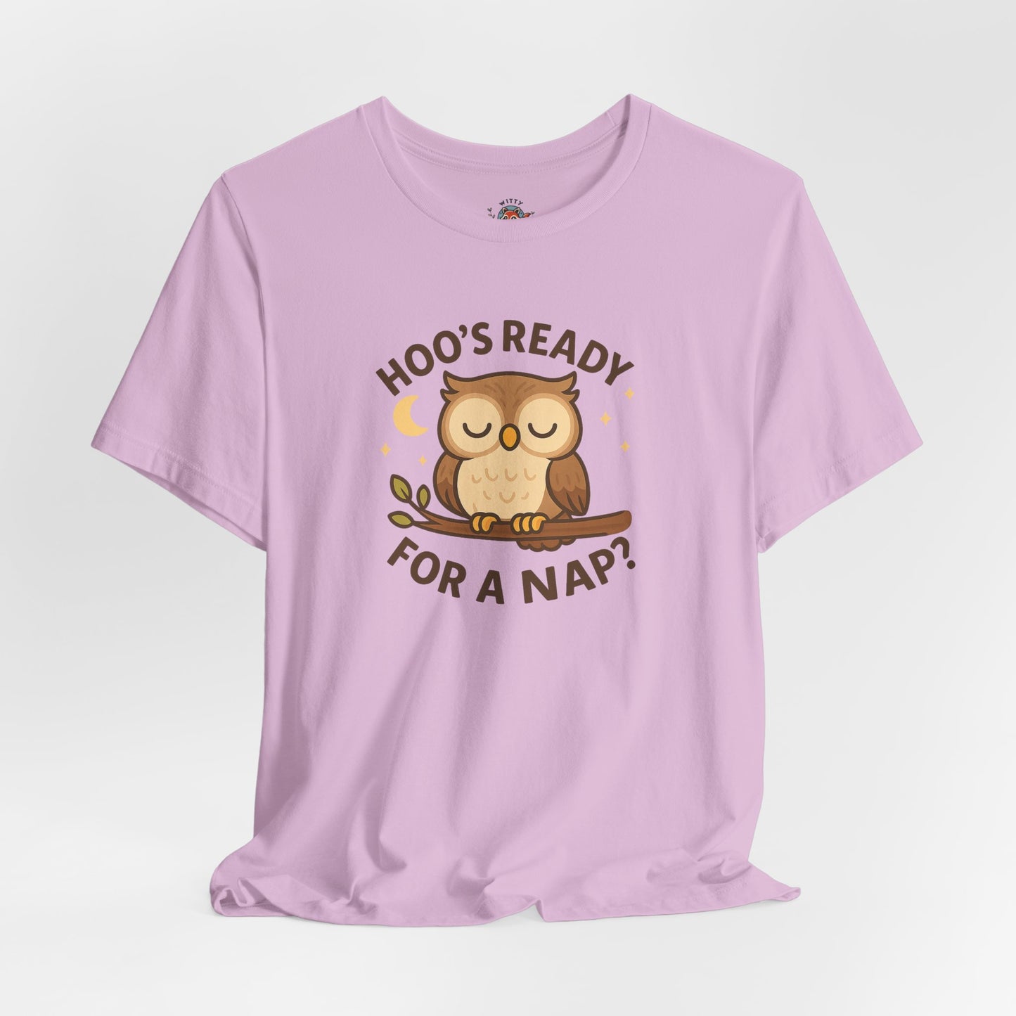Hoo's Ready For A Nap Tee