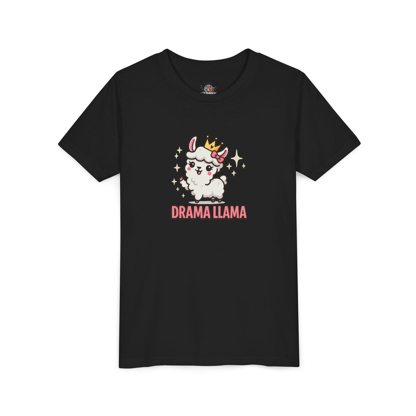 Kids Tee Llama Drama Short Sleeve Youth Tee