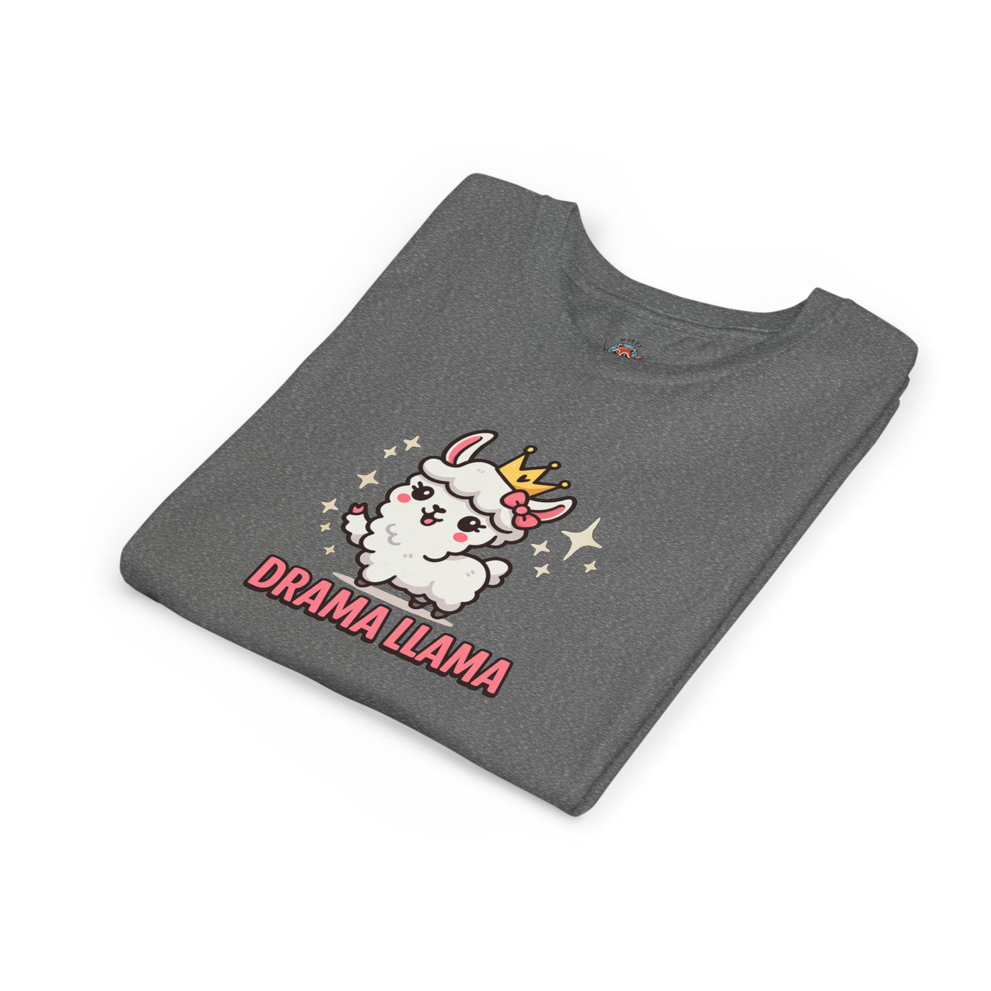 Kids Tee Llama Drama Short Sleeve Youth Tee