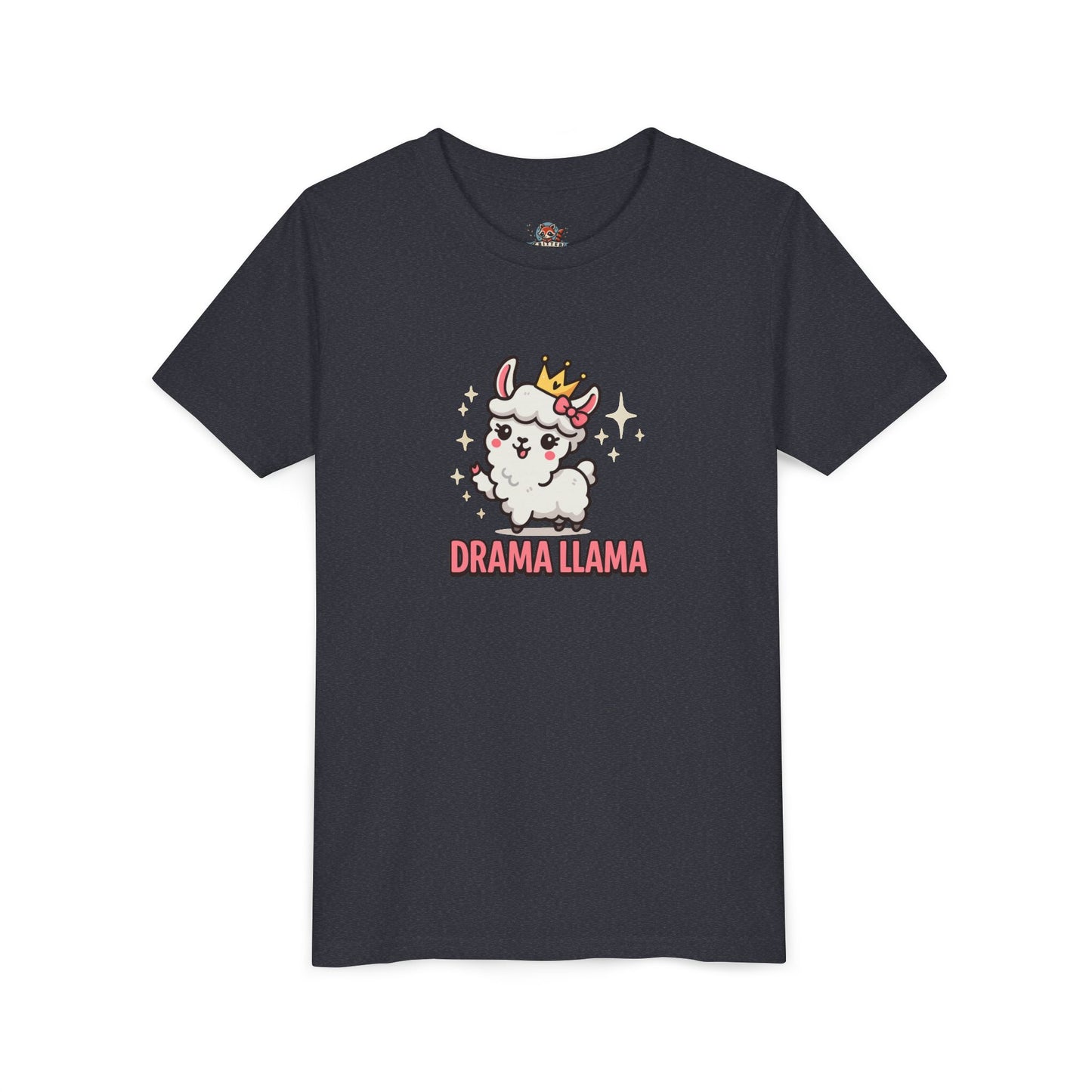 Kids Tee Llama Drama Short Sleeve Youth Tee