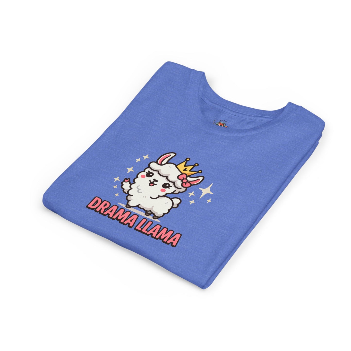 Kids Tee Llama Drama Short Sleeve Youth Tee