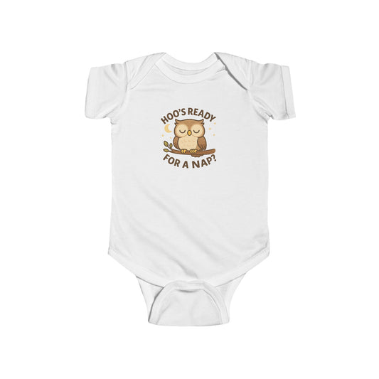 Hoo's Ready for a Nap Onesie