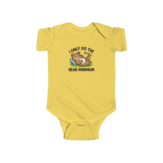 I Only Do The Bear-Minimum Onesie