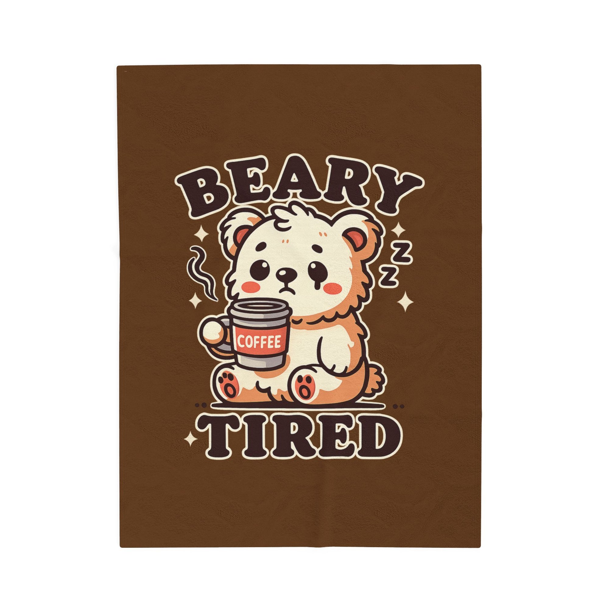 Beary Tired Plush Blanket