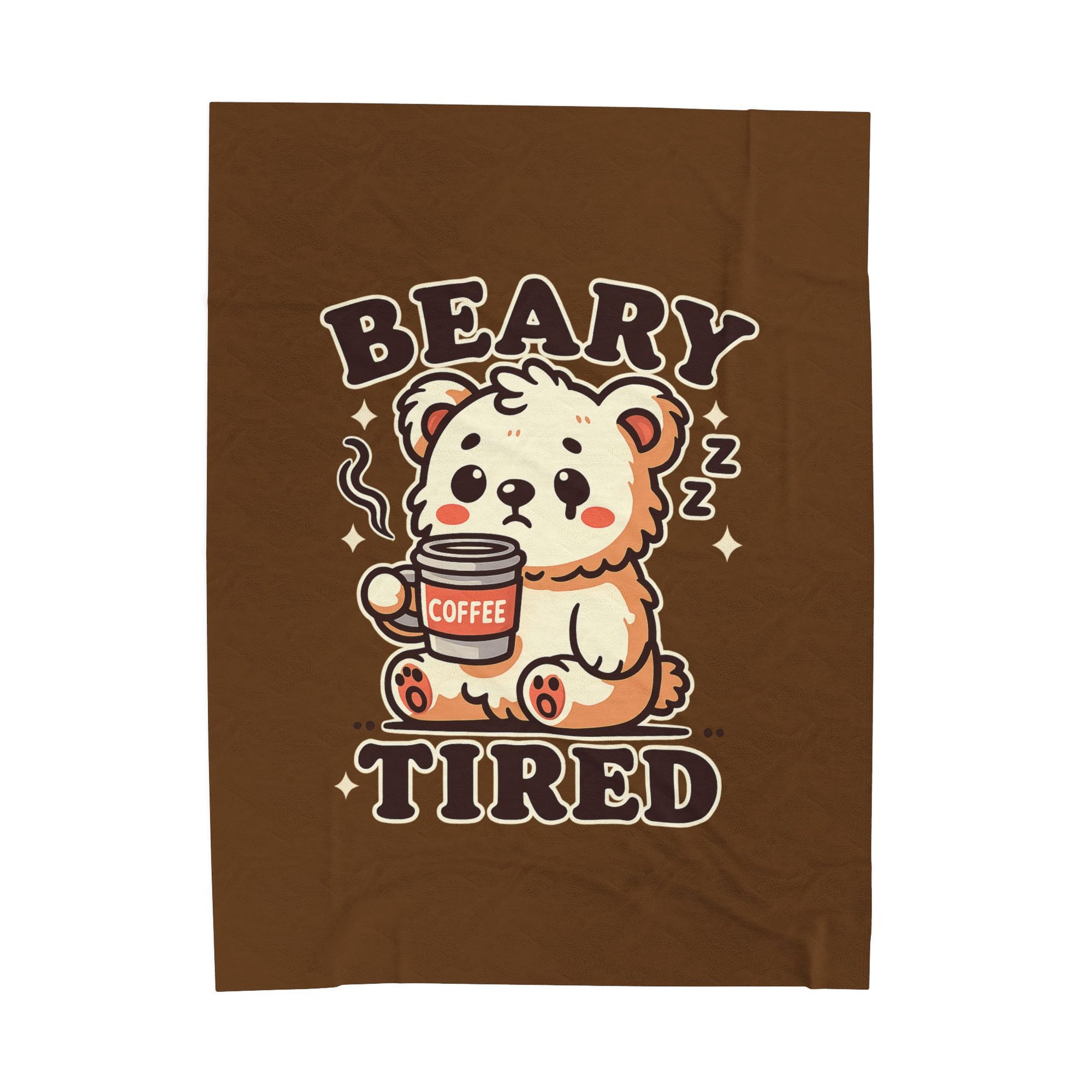 Beary Tired Plush Blanket