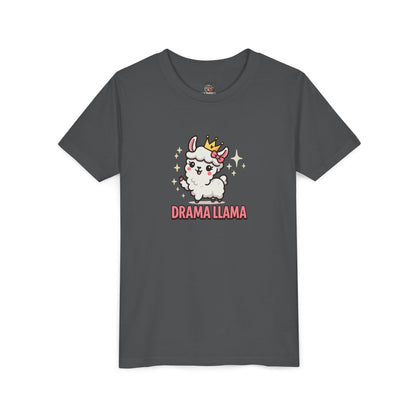 Kids Tee Llama Drama Short Sleeve Youth Tee