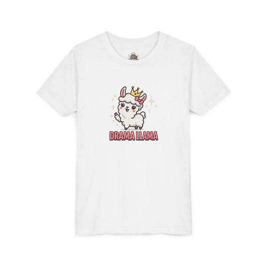 Kids Tee Llama Drama Short Sleeve Youth Tee