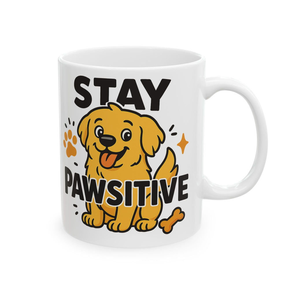 Stay Pawsitive Mug